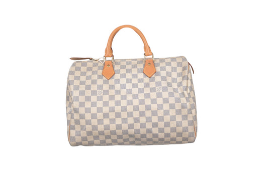 Louis Vuitton Speedy  35 in Damier Azur Canvas
